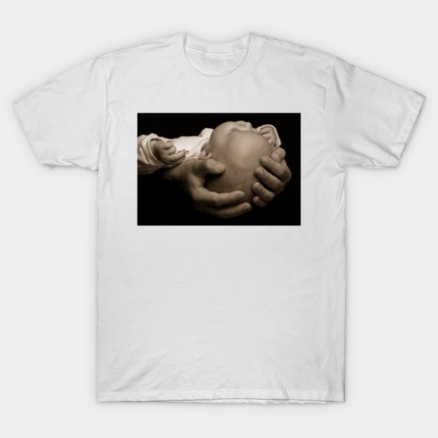 My brother's hands T-Shirt by micklyn